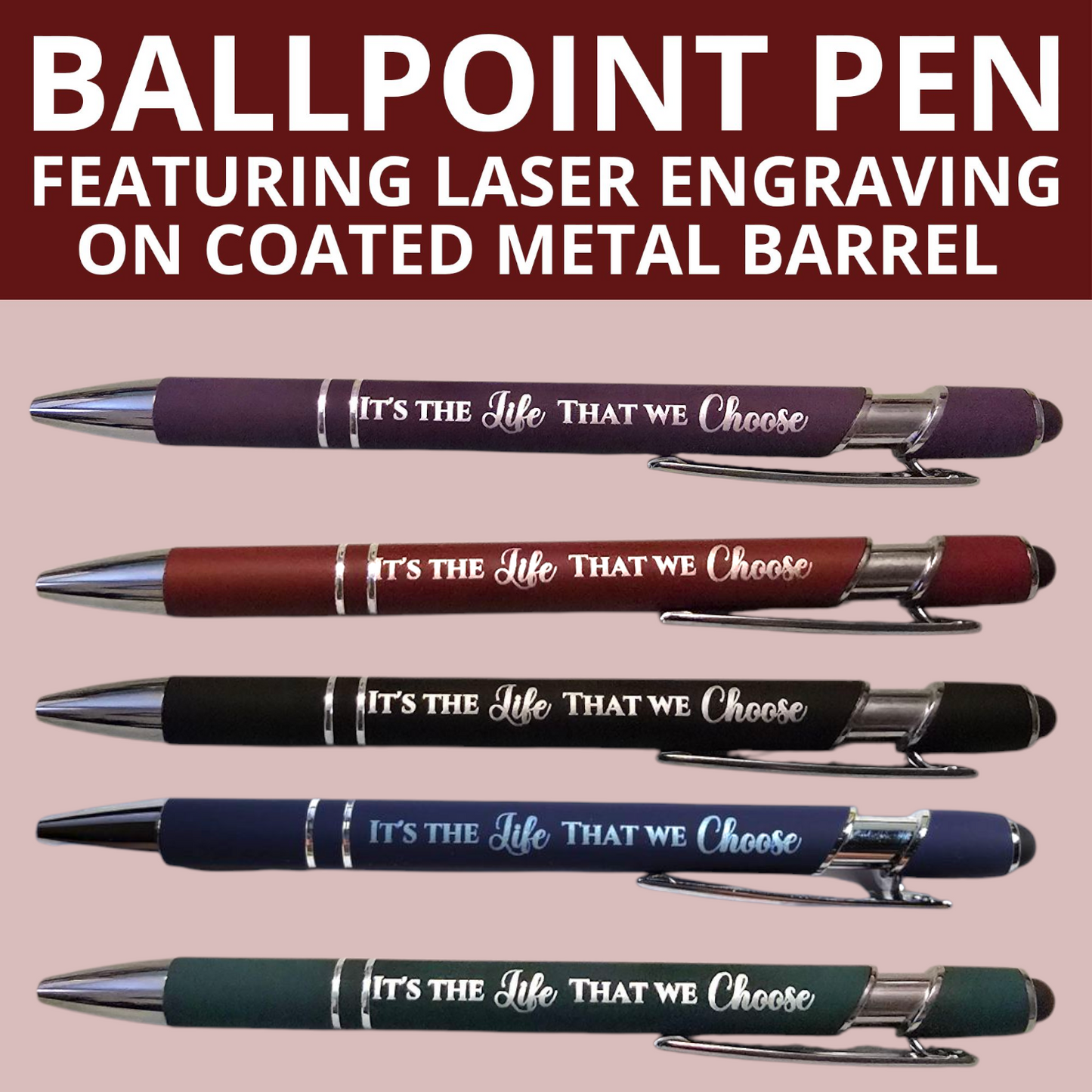 JW Metal Pen - Life We Choose