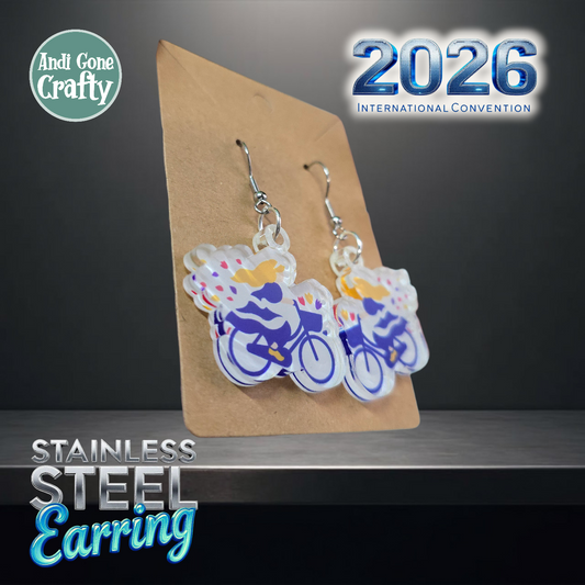 Netherlands - Utrecht - Stainless Steel Dangles - 2026 International Convention of Jehovah's Witnesses - JW Gifts and Souvenirs