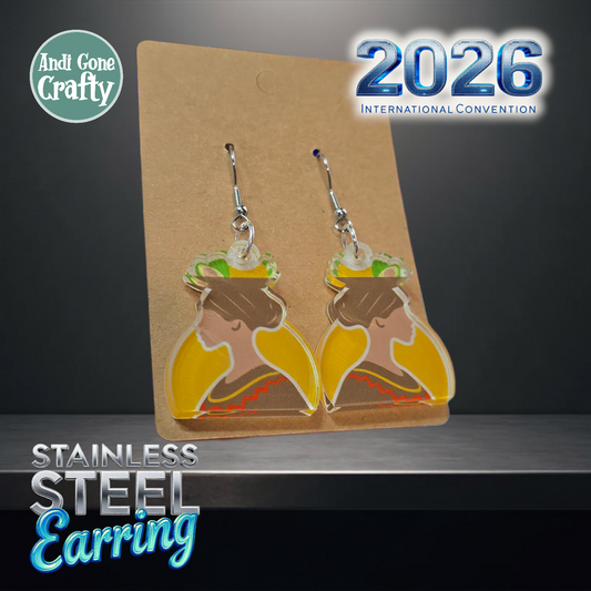 Cameroon - Douala - Stainless Steel Dangles - 2026 International Convention of Jehovah's Witnesses - JW Gifts and Souvenirs