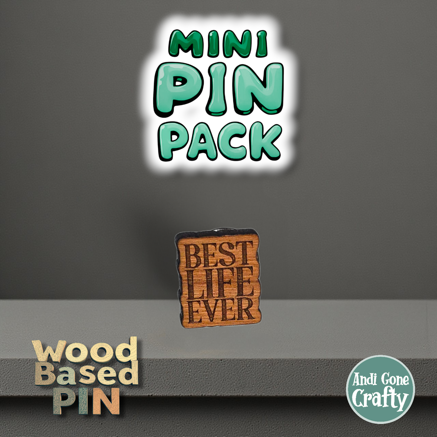 Best Life Ever - Qty 20 Mini Pin Pack