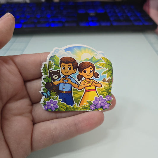 JW Kids Stickers (12 Pack) - Taiwan - Kaohsiung - 2026 International Convention of Jehovah's Witnesses - JW Gifts and Souvenirs