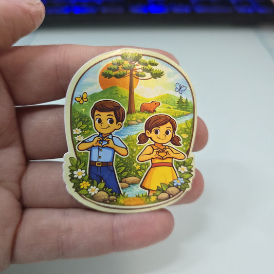 JW Kids Stickers (15 Pack) - Curitiba - Brazil - 2026 International Convention of Jehovah's Witnesses - JW Gifts and Souvenirs