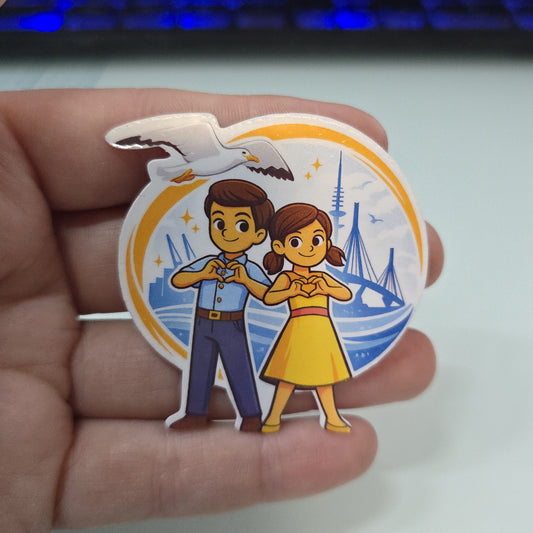 JW Kids Stickers (19 Pack) - Hamburg - Germany - 2026 International Convention of Jehovah's Witnesses - JW Gifts and Souvenirs