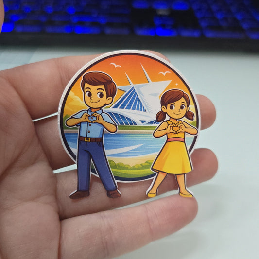 JW Kids Stickers (18 Pack) - Milwaukee - United States - 2026 International Convention of Jehovah's Witnesses - JW Gifts and Souvenirs