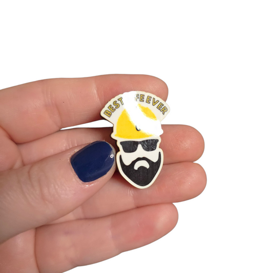 Best Life Ever - Bearded Brother (Steve) - LDC - JW Pin - Full Color
