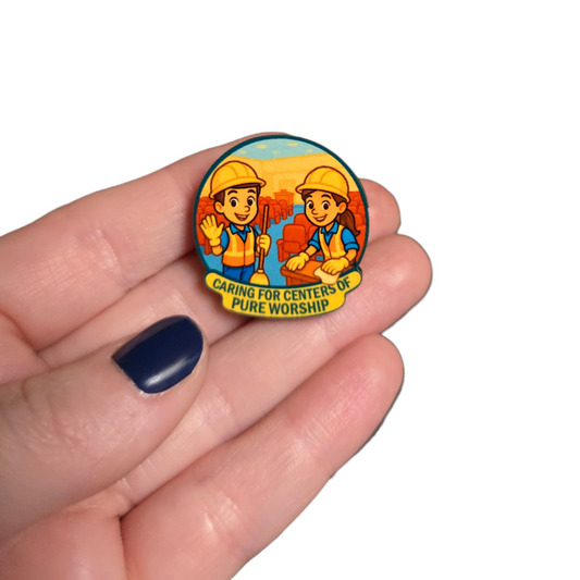 Colorful JW Kids Full PPE Inside Working - JW - LDC Pin