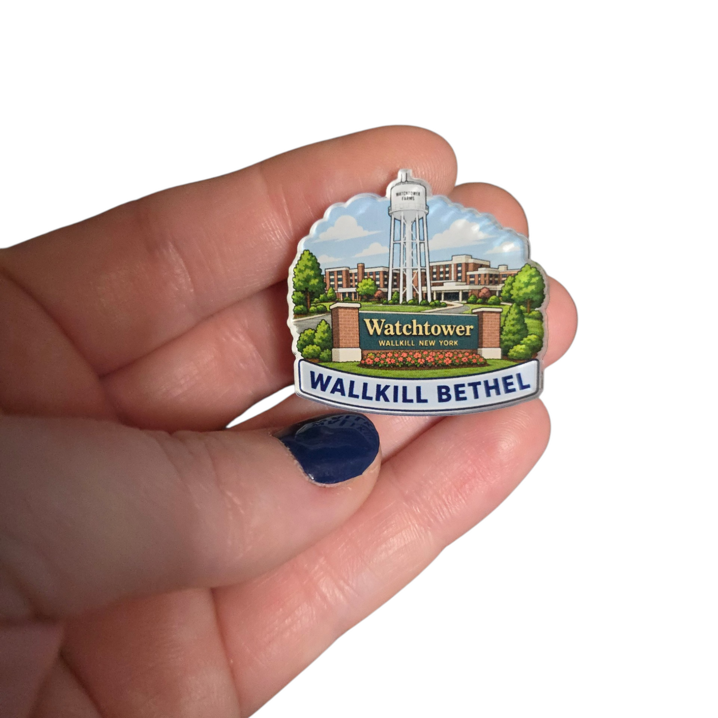 Wallkill Bethel - New York - Pin - JW Gifts and Souvenirs