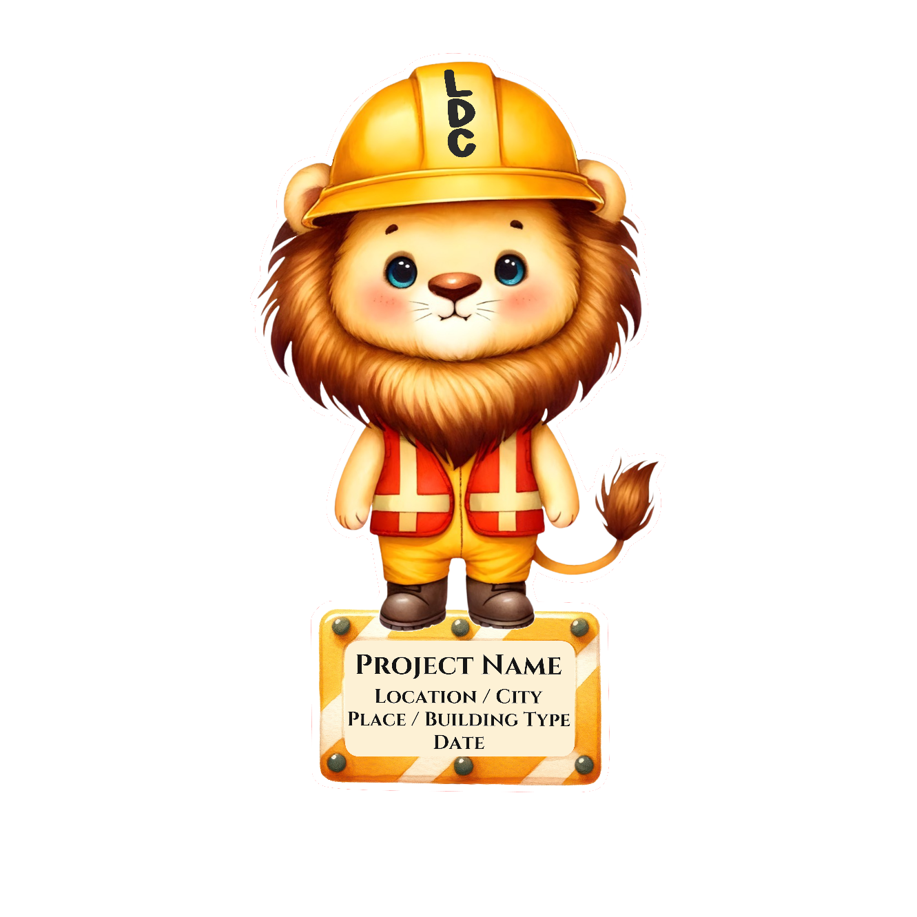 2.25 LDC Project Water Resistant Stickers (22 pack) - Version 6 Animals