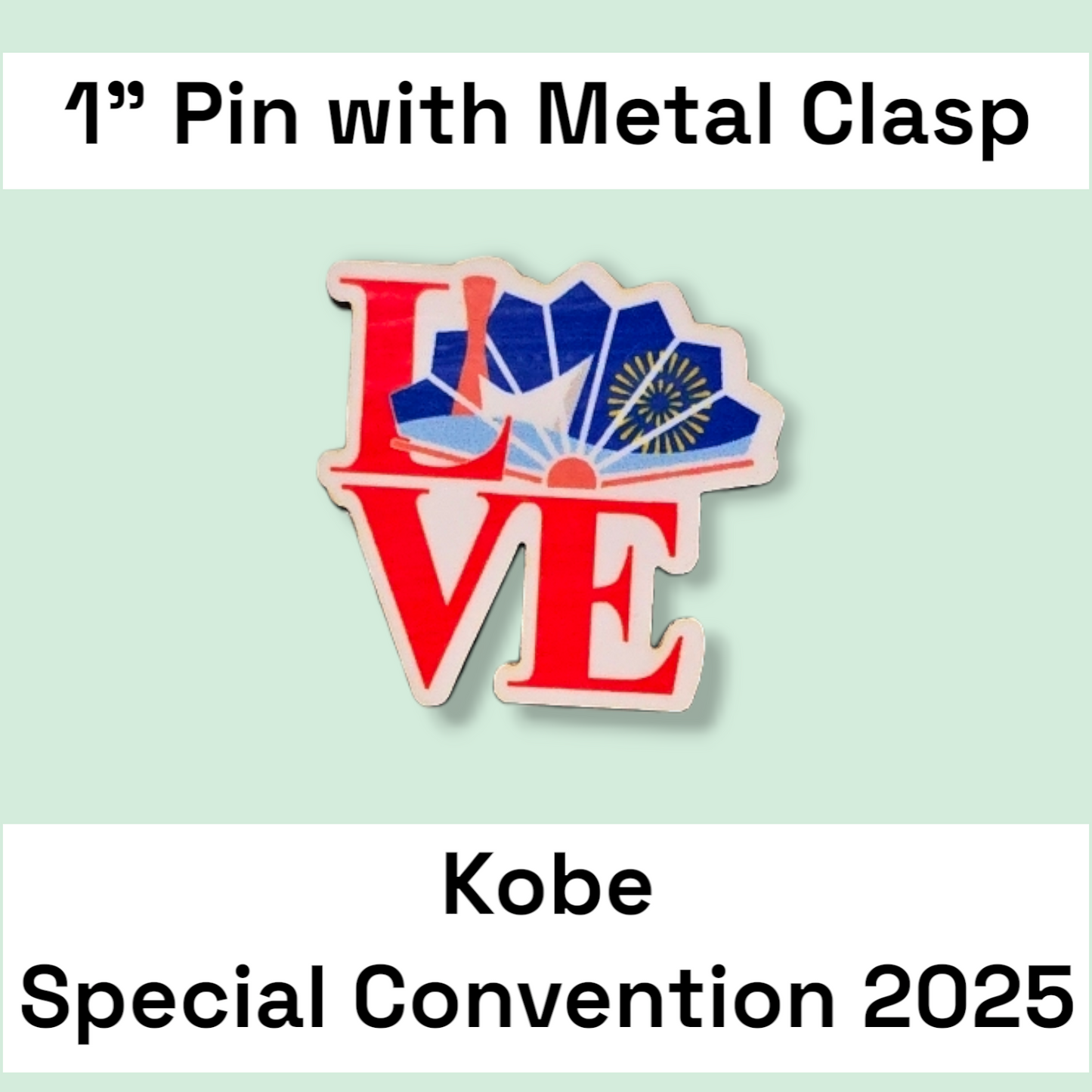 Japan Kobe - Pin - 2025 Special Convention of Jehovah's Witnesses - JW Gifts and Souvenirs