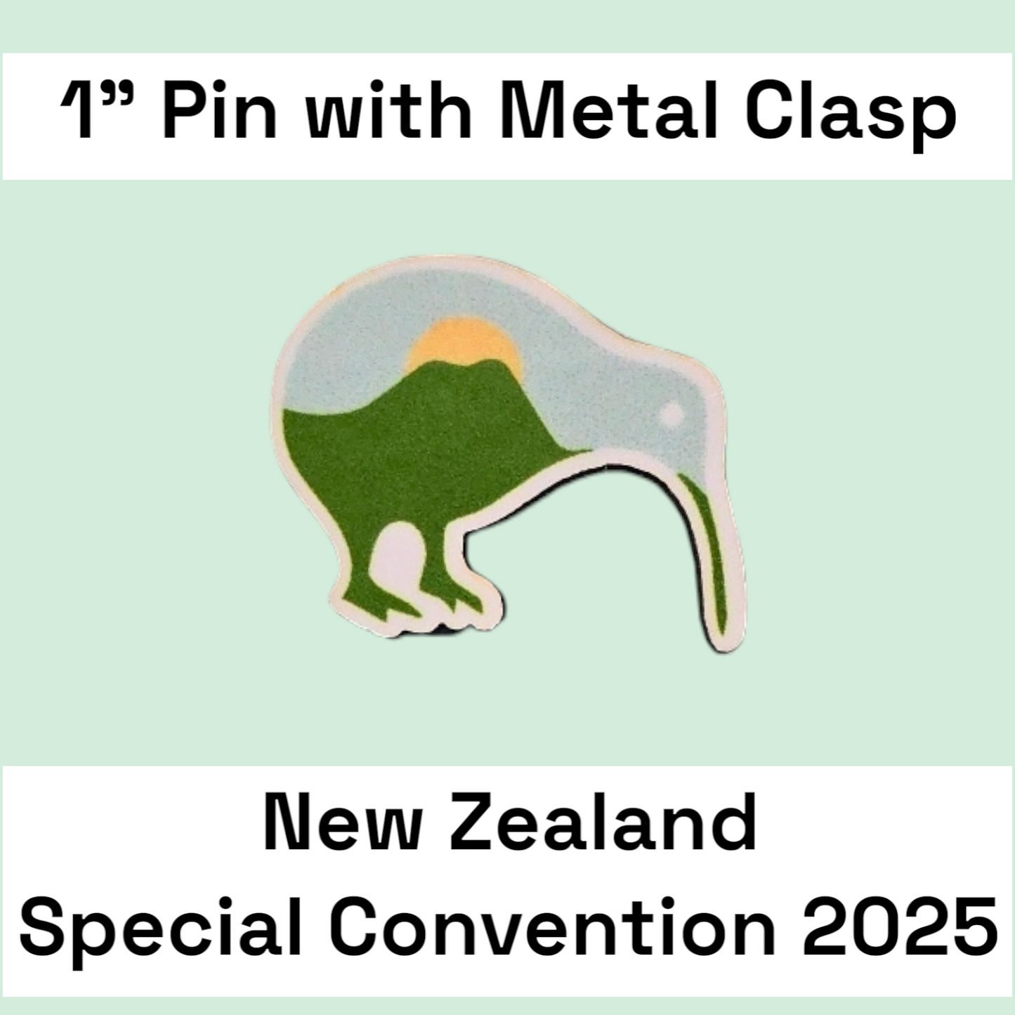 New Zealand Auckland - Pin - 2025 Special Convention of Jehovah's Witnesses - JW Gifts and Souvenirs