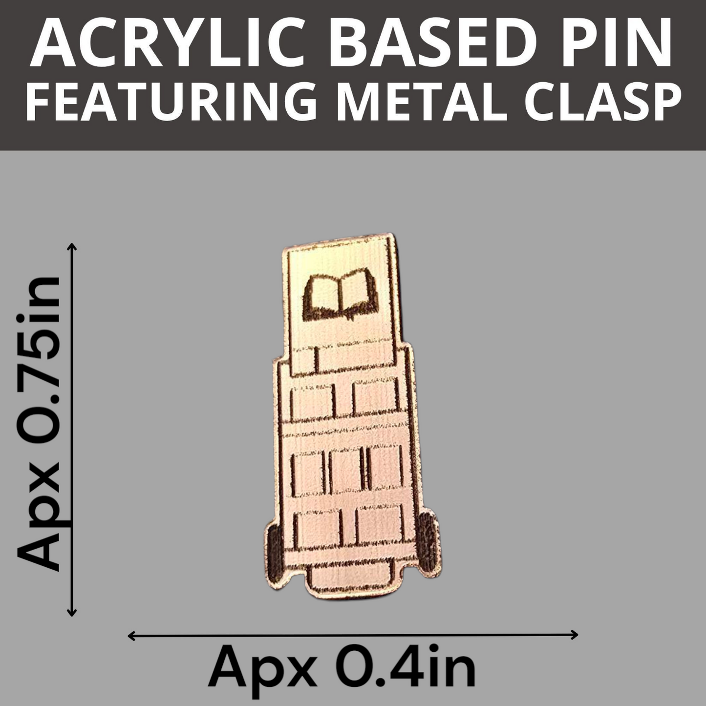 JW - Literature Cart Pin