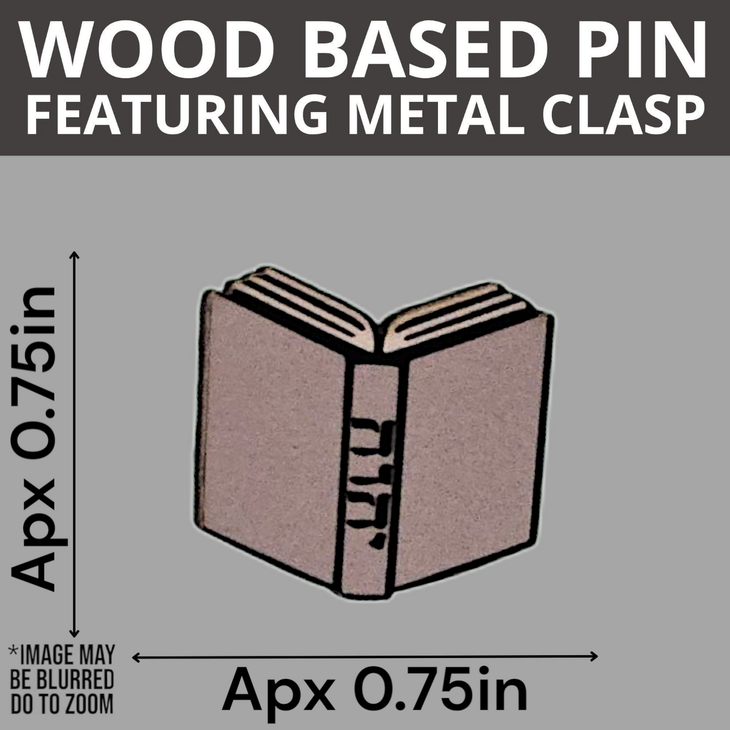 JW - Bible Pin with Tetragrammaton