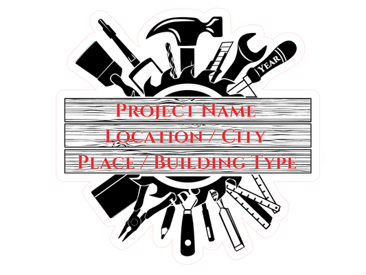 2.25" LDC Project Water Resistant Stickers (12 pack) - Version 2