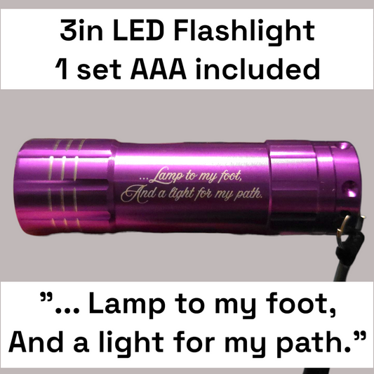 3in LED Flashlight - JW Gifts
