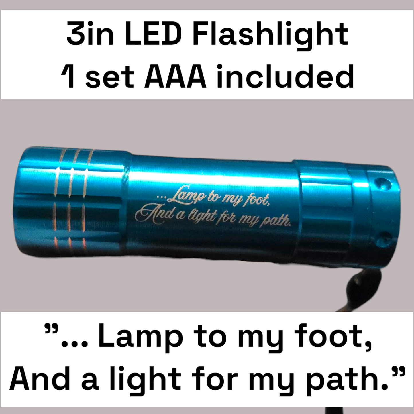 3in LED Flashlight - JW Gifts