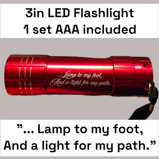 3in LED Flashlight - JW Gifts
