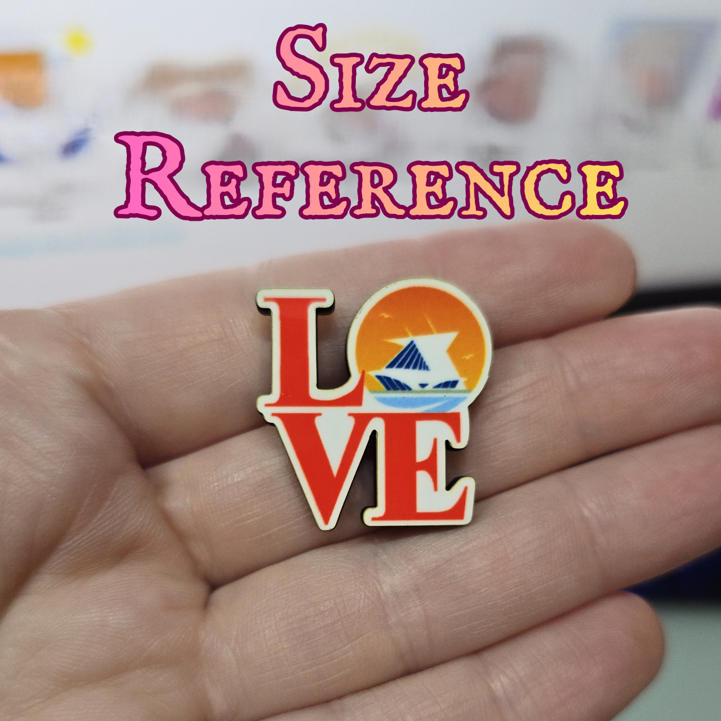 LOVE - Romania Bucharest - Pin - 2026 International Convention of Jehovah's Witnesses - JW Gifts and Souvenirs