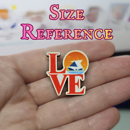 LOVE - Romania Bucharest - Pin - 2026 International Convention of Jehovah's Witnesses - JW Gifts and Souvenirs