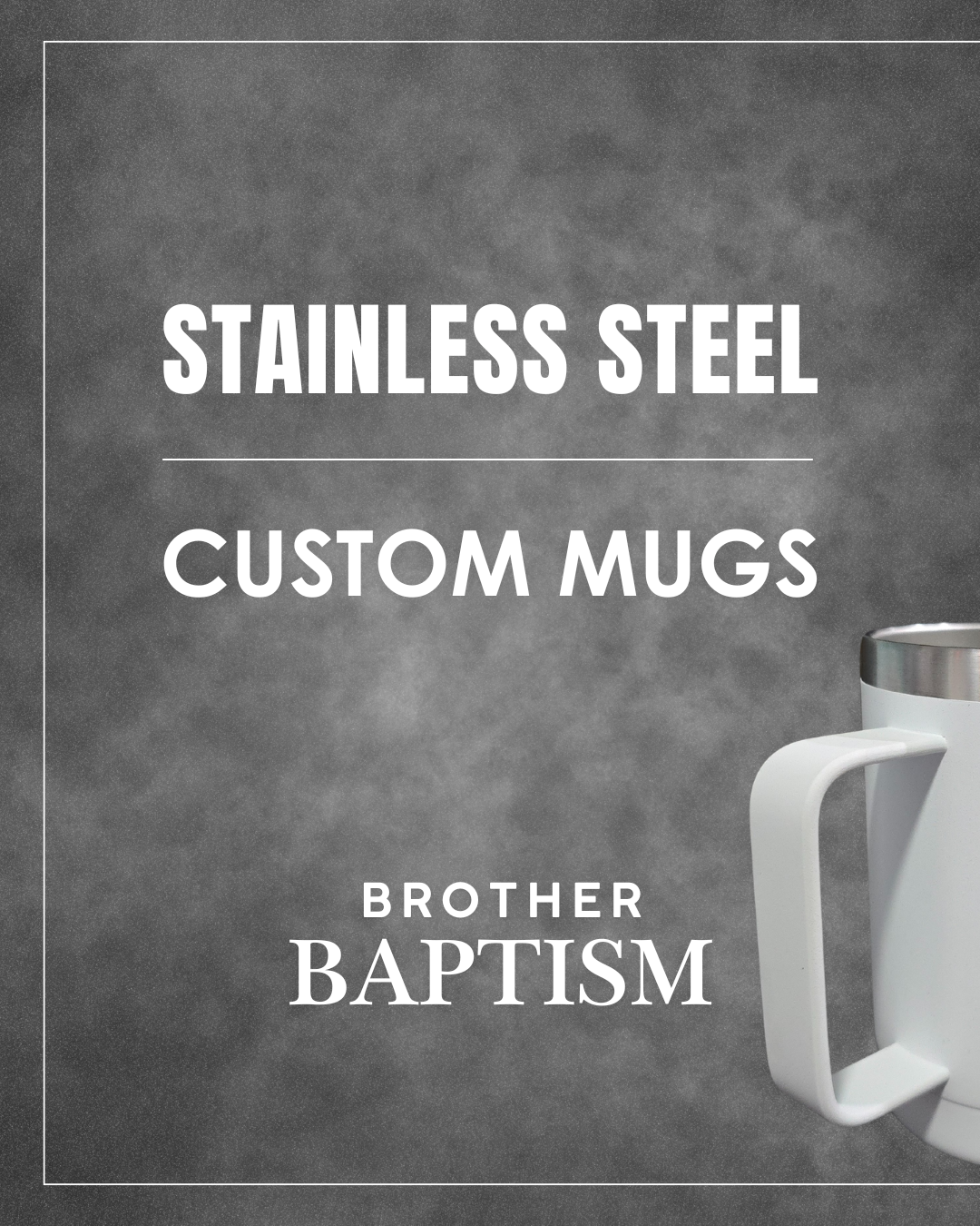 JW Baptism Mug (Stainless Steel or Ceramic)
