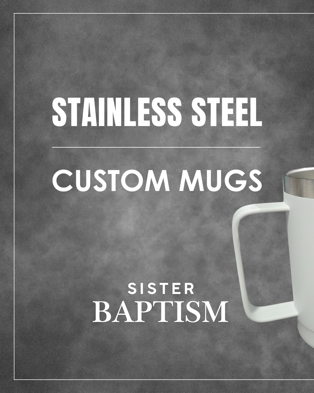 JW Baptism Mug (Stainless Steel or Ceramic)