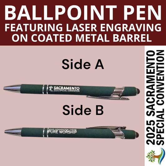 Sacramento Special Convention Ballpoint Pen- JW Metal Pen