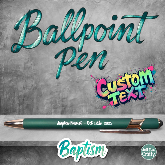 JW Metal Pen - Name and Baptism Date