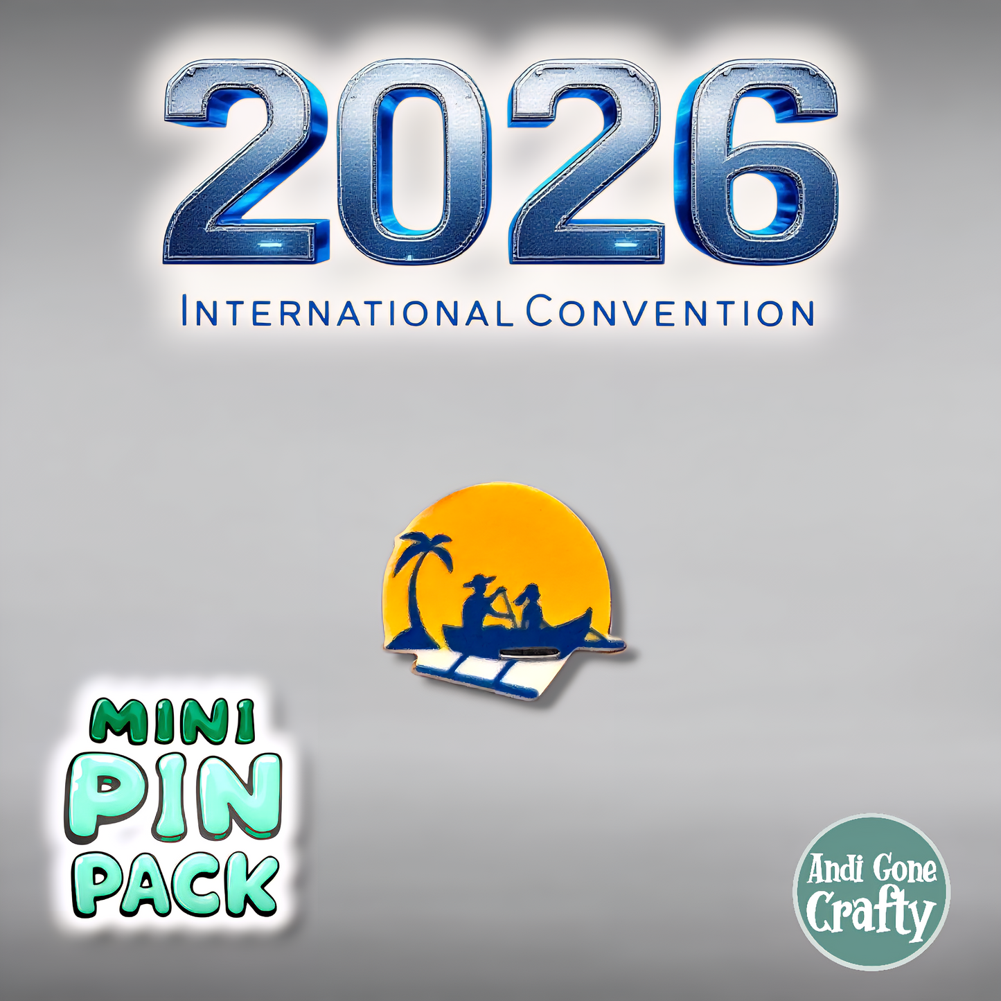 Philippines Manila - Quantity 20 Mini Pin Packs - 2026 International Convention of Jehovah's Witnesses - JW Gifts and Souvenirs