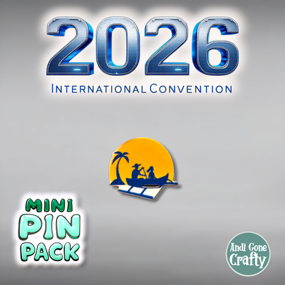 Philippines Manila - Quantity 20 Mini Pin Packs - 2026 International Convention of Jehovah's Witnesses - JW Gifts and Souvenirs