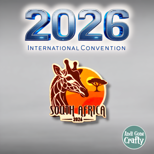 South Africa Johannesburg - Pin - 2026 International Convention of Jehovah's Witnesses - JW Gifts and Souvenirs