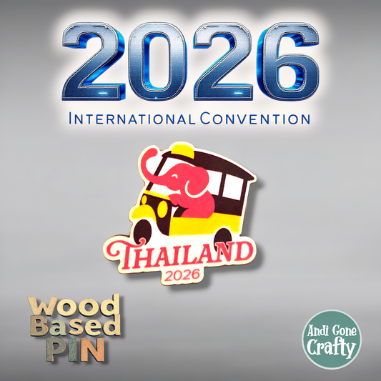 Thailand Bangkok - Pin - 2026 International Convention of Jehovah's Witnesses - JW Gifts and Souvenirs