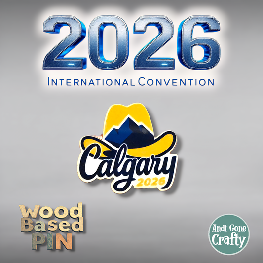 Canada Calgary - Pin - 2026 International Convention of Jehovah's Witnesses - JW Gifts and Souvenirs