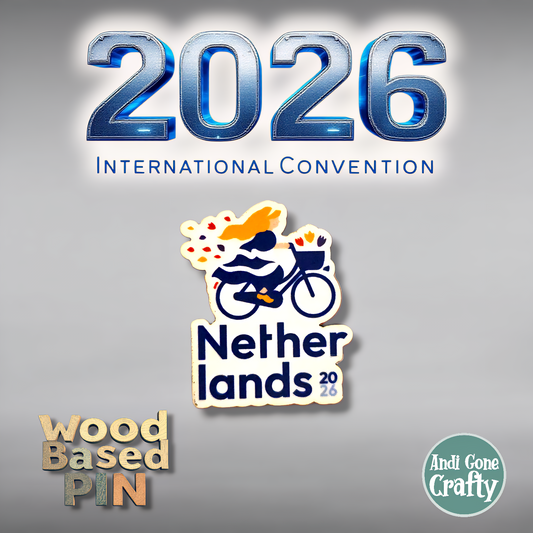 Netherlands Utrecht - Pin - 2026 International Convention of Jehovah's Witnesses - JW Gifts and Souvenirs