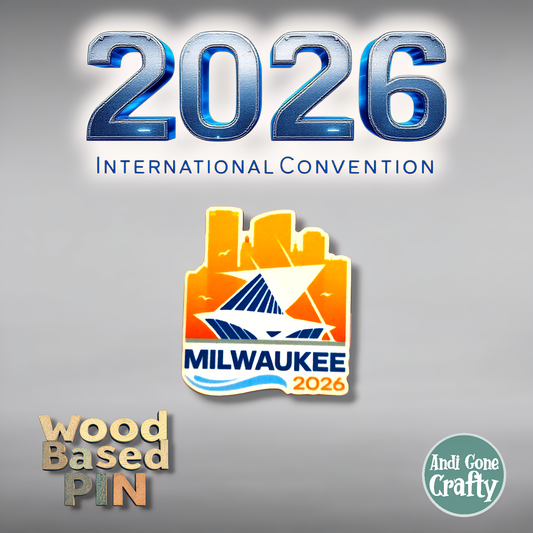 United States Milwaukee - Pin - 2026 International Convention of Jehovah's Witnesses - JW Gifts and Souvenirs