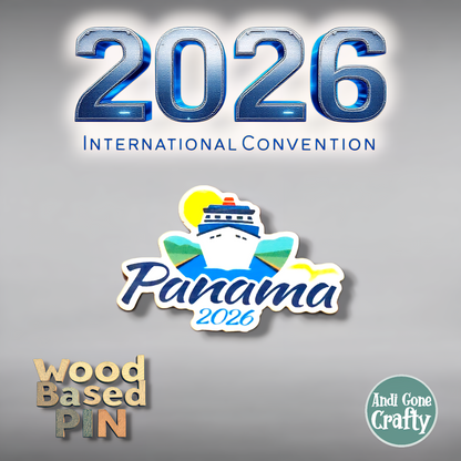 Panama Panama City - Pin - 2026 International Convention of Jehovah's Witnesses - JW Gifts and Souvenirs