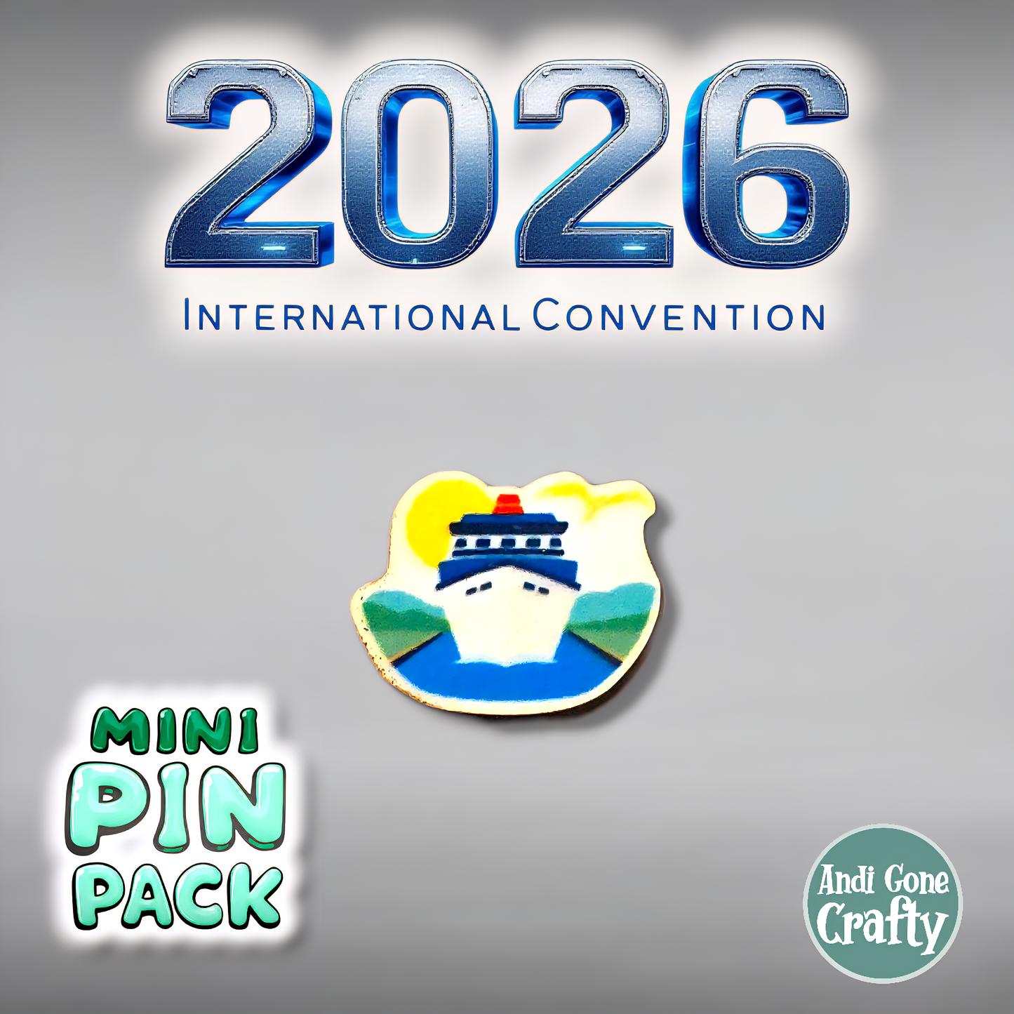 Panama Panama City - Quantity 20 Mini Pin Packs - 2026 International Convention of Jehovah's Witnesses - JW Gifts and Souvenirs