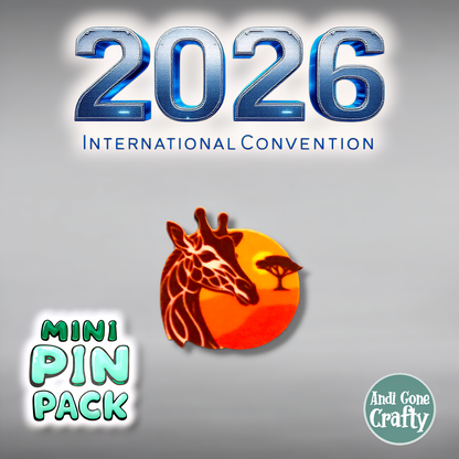 South Africa Johannesburg - Quantity 20 Mini Pin Packs - 2026 International Convention of Jehovah's Witnesses - JW Gifts and Souvenirs