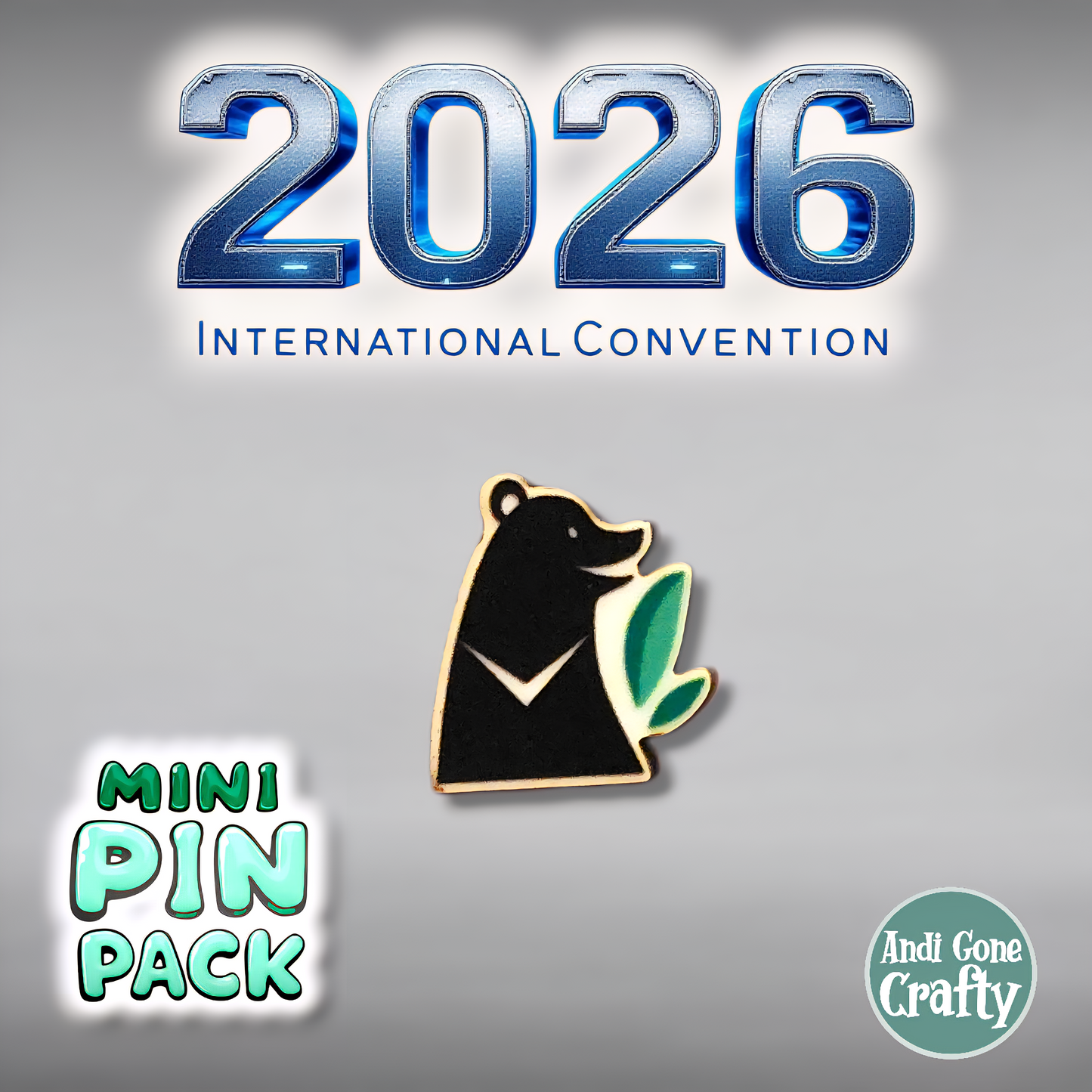 Taiwan Kaohsiung - Quantity 20 Mini Pin Packs - 2026 International Convention of Jehovah's Witnesses - JW Gifts and Souvenirs