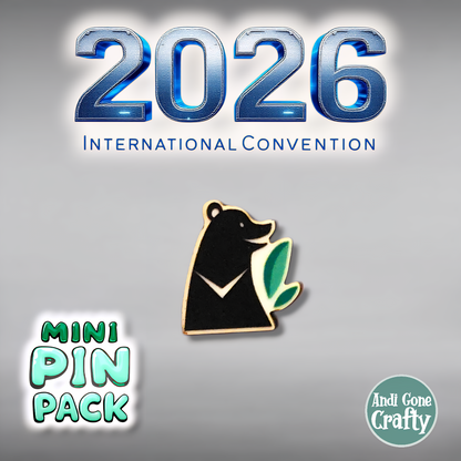 Taiwan Kaohsiung - Quantity 20 Mini Pin Packs - 2026 International Convention of Jehovah's Witnesses - JW Gifts and Souvenirs