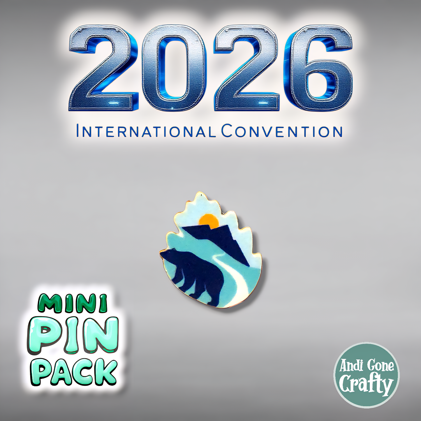 Romania Bucharest - Quantity 20 Mini Pin Packs - 2026 International Convention of Jehovah's Witnesses - JW Gifts and Souvenirs