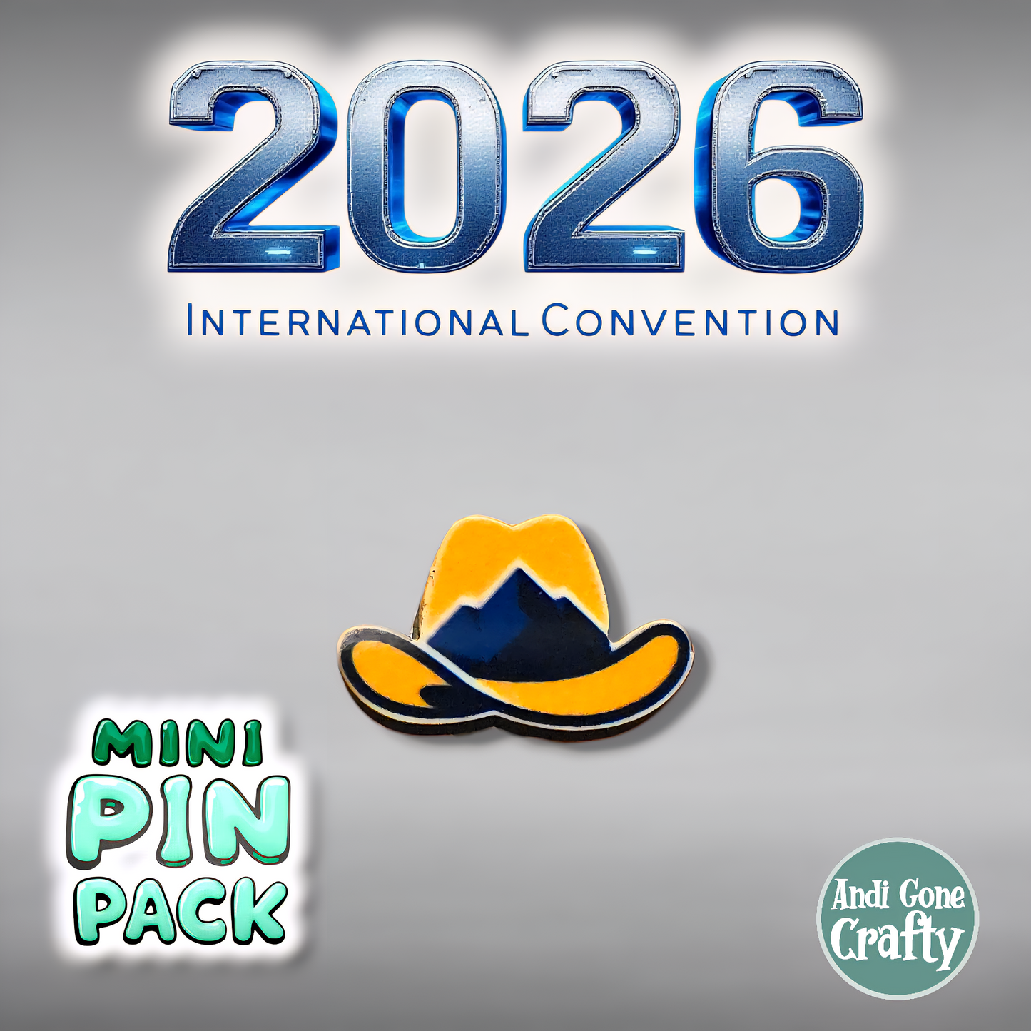 Canada Calgary - Quantity 20 Mini Pin Packs - 2026 International Convention of Jehovah's Witnesses - JW Gifts and Souvenirs