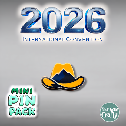 Canada Calgary - Quantity 20 Mini Pin Packs - 2026 International Convention of Jehovah's Witnesses - JW Gifts and Souvenirs