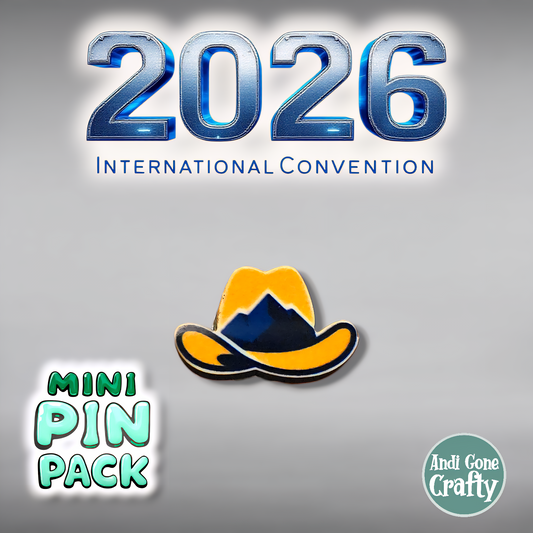 Canada Calgary - Quantity 20 Mini Pin Packs - 2026 International Convention of Jehovah's Witnesses - JW Gifts and Souvenirs