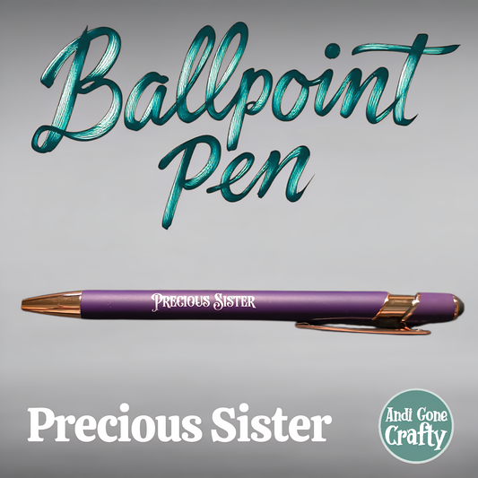 JW Metal Pen - Precious Sister