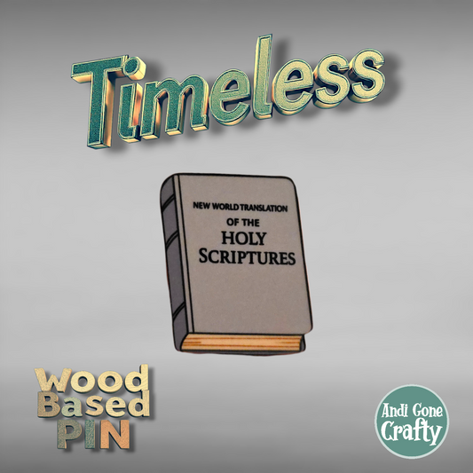 NWT Cartoon - Bible - JW Pin