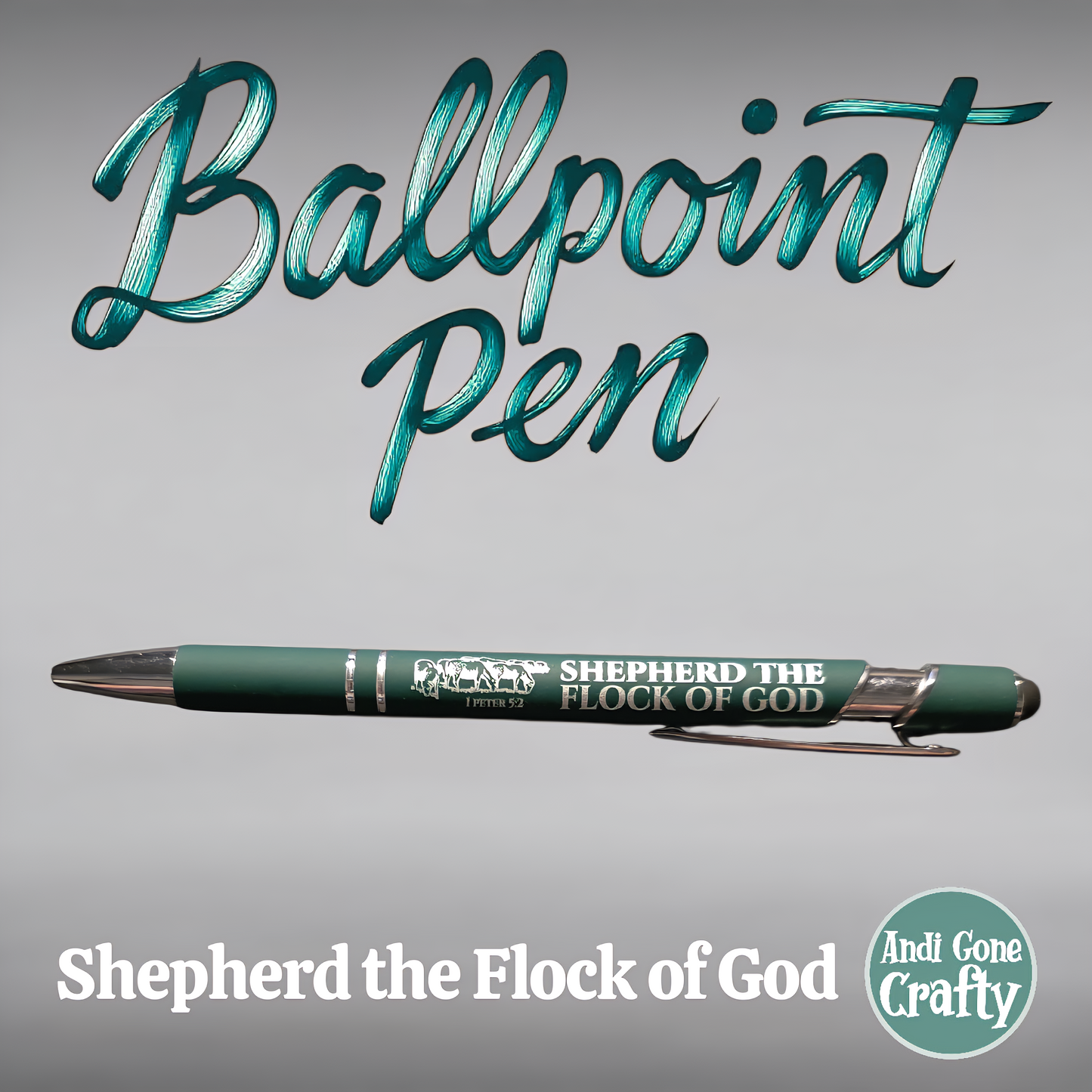 Shepherd the Flock - JW Metal Pen
