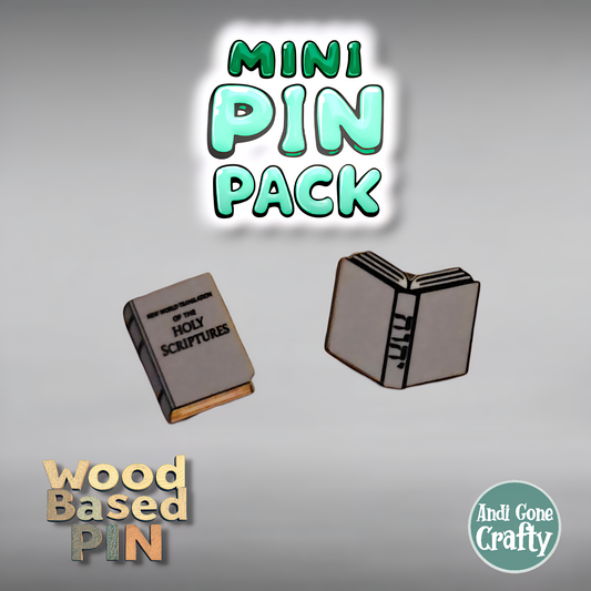NWT  Bible - Qty 20 Mini Pin Pack