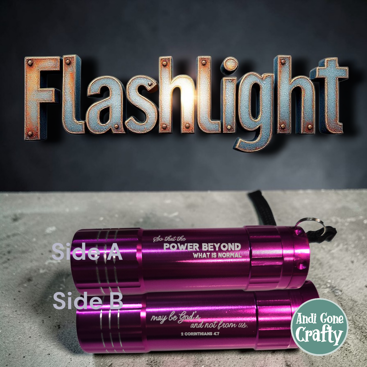 3in LED Flashlight - JW Gifts