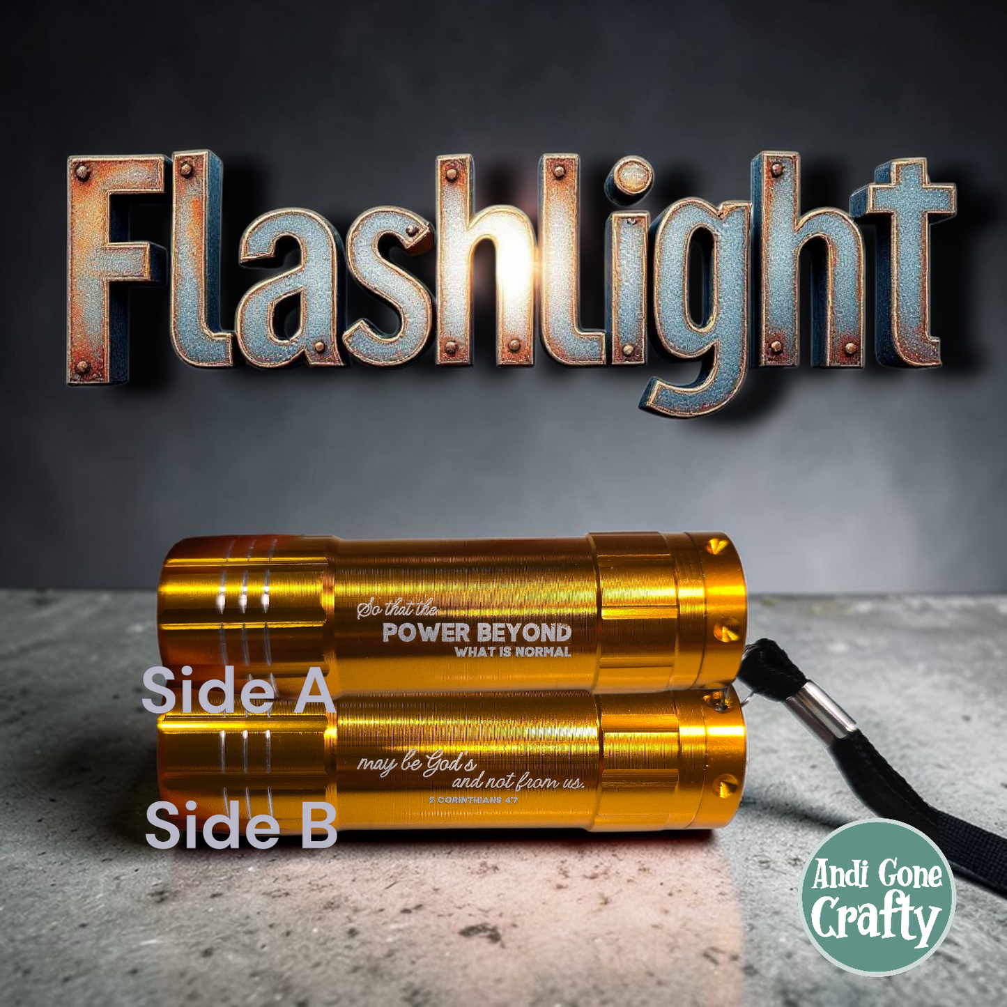 3in LED Flashlight - JW Gifts