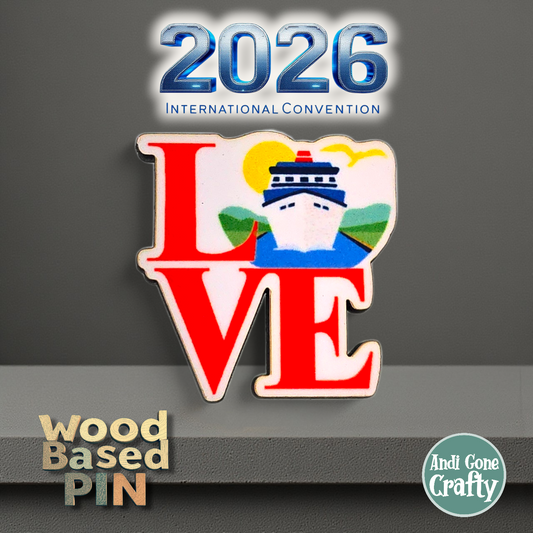 LOVE - Panama Panama City - Pin - 2026 International Convention of Jehovah's Witnesses - JW Gifts and Souvenirs