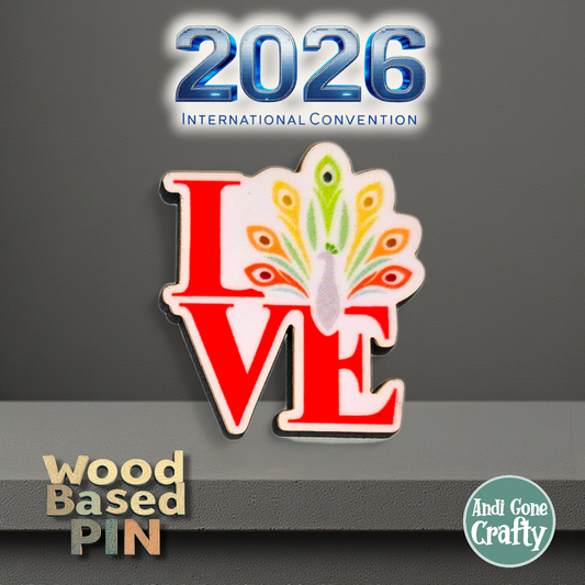 LOVE - Poland Warsaw - Pin - 2026 International Convention of Jehovah's Witnesses - JW Gifts and Souvenirs